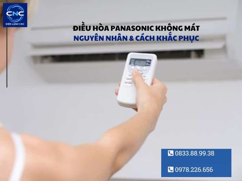 điều hòa panasonic không mát