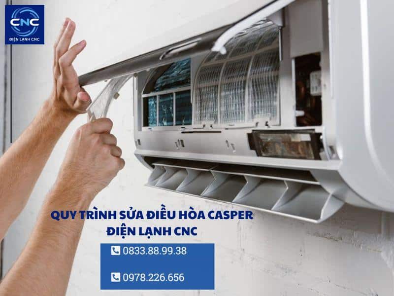 Quy trình sửa điều hòa casper