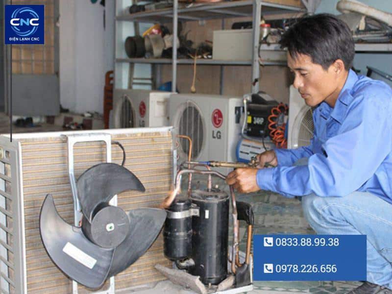 điều hòa không ra nước