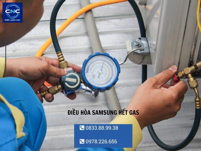Điều hòa Samsung không mát - Nguyên Nhân và cách khắc phục 4 điều hòa samsung hết gas