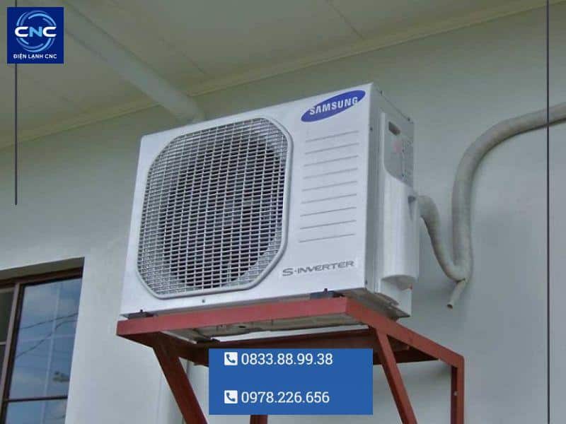 Điều hòa Samsung không mát - Nguyên Nhân và cách khắc phục 2 điều hòa samsung lắp đặt không phù hợp