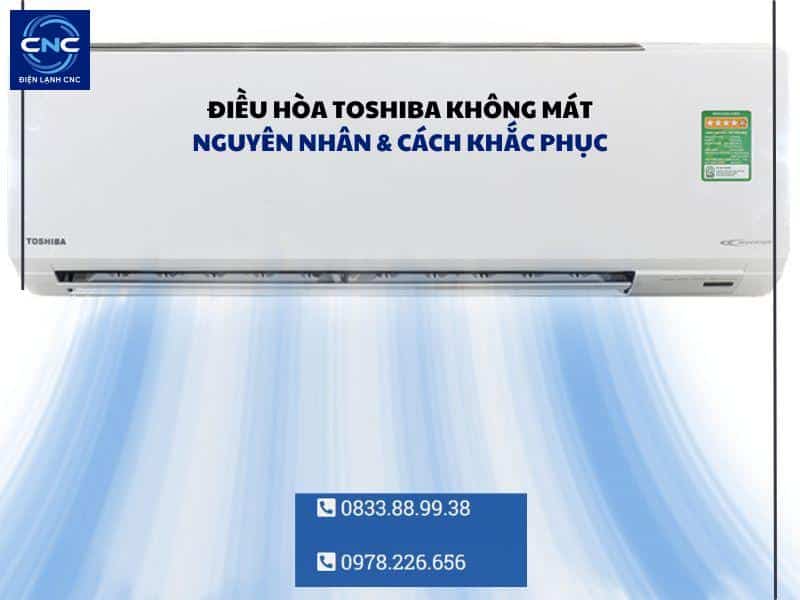 điều hòa toshiba không mát