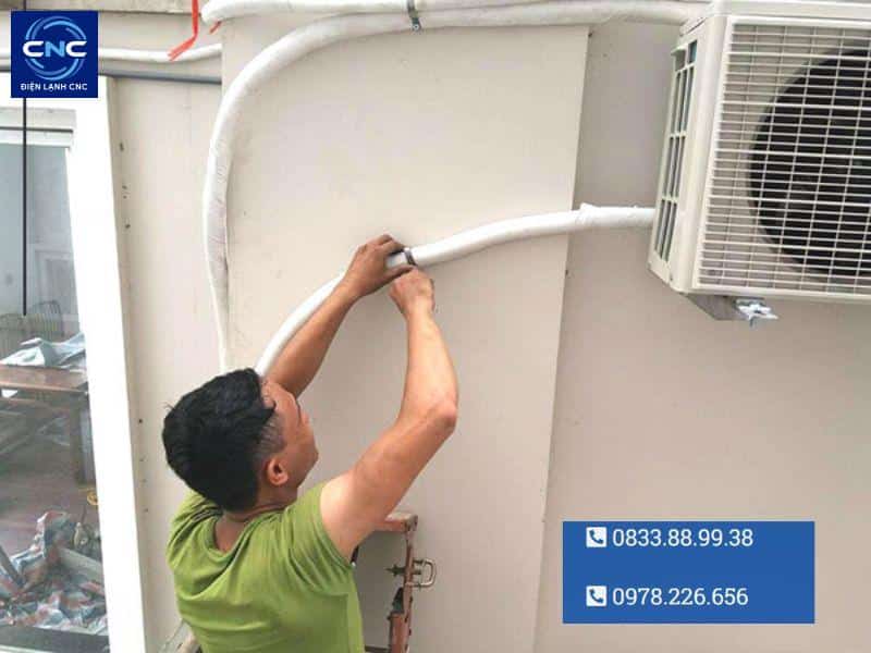 đường dẫn lắp đặt không đúng