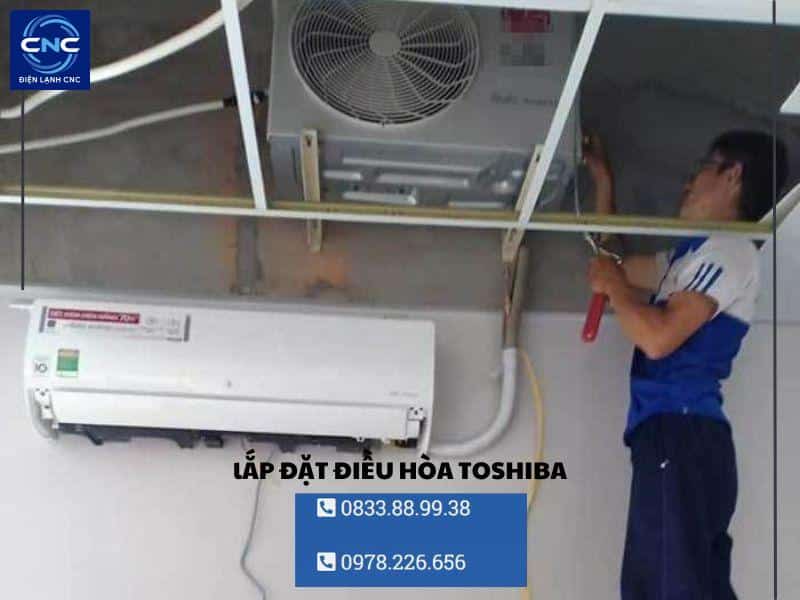 Nguyên nhân và cách khắc phục điều hòa Toshiba không mát 1 lắp đặt điều hòa toshiba