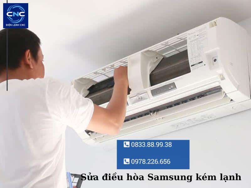 Sửa điều hòa Samsung tại Hà Nội đến tận nơi, vệ sinh miễn phí 1 sửa điều hòa samsung kém lạnh