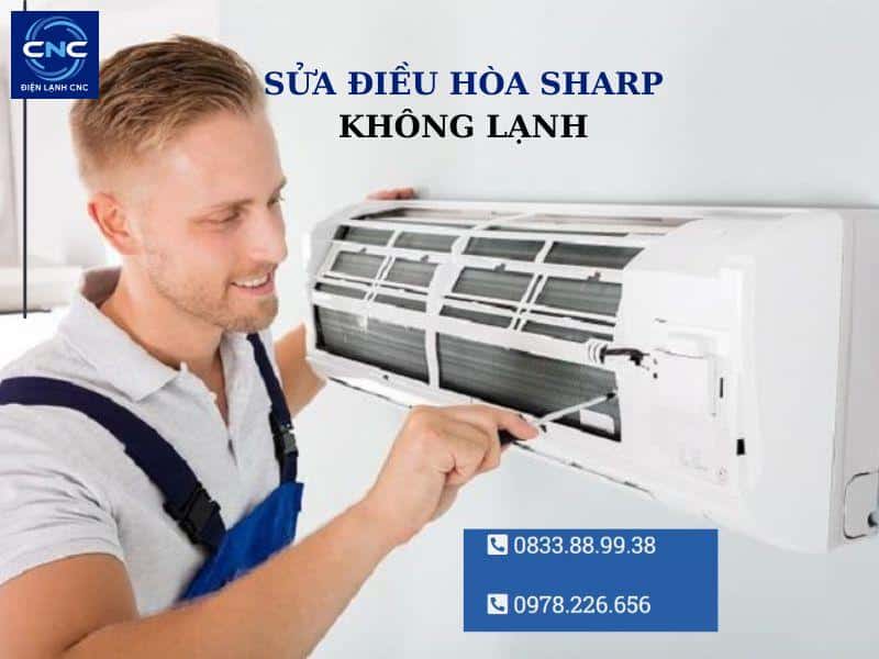 Sửa điều hòa SHARP tại nhà - Có mặt sau 30 phút gọi 3 sửa điều hòa sharp không lạnh