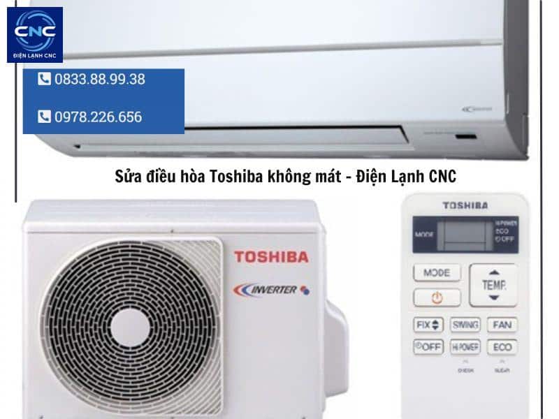 sửa điều hòa toshiba không mát