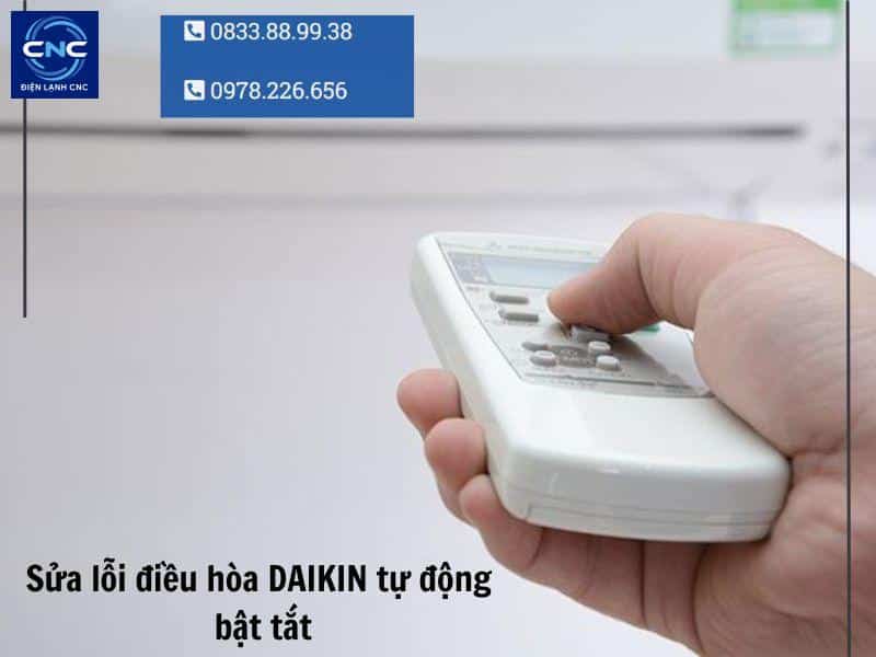 sửa lỗi điều hòa tự động bật tắt