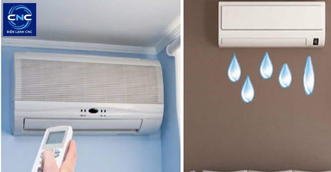 điều hòa bị nhỏ nước