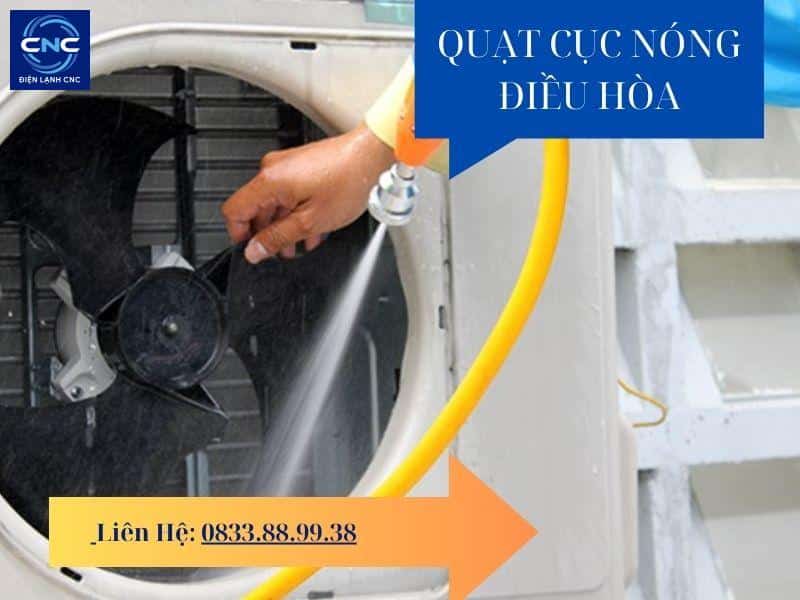 quạt cục nóng điều hòa