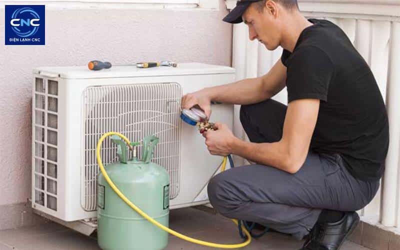 thiết bị không đủ gas