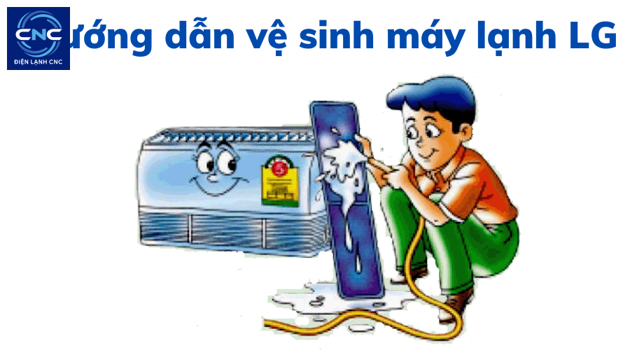 Hình ảnh bảo dưỡng điều hòa LG