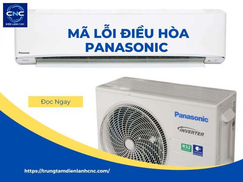 mã lỗi điều hòa panasonic