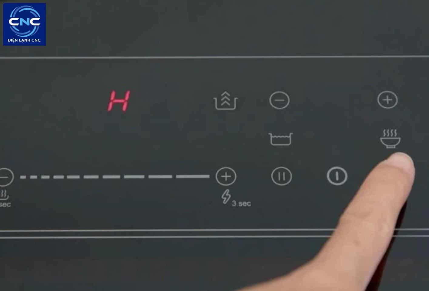 bếp từ báo lỗi