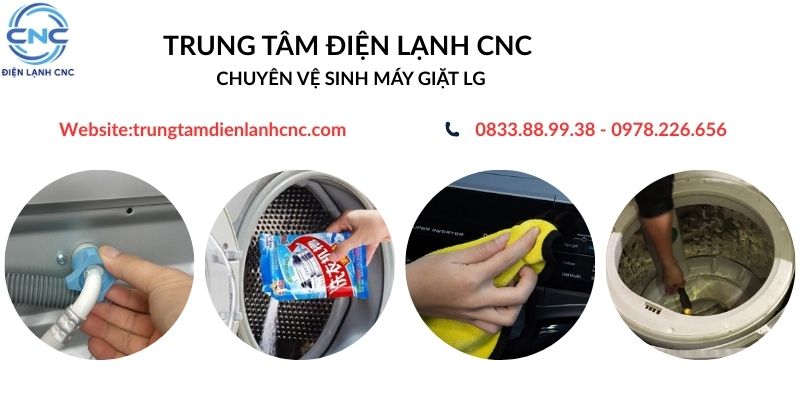 Bảo dưỡng máy giặt LG