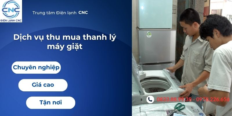 thu mua máy giặt thanh lý