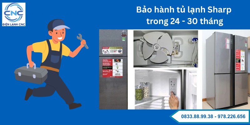 Bảo Hành Tủ Lạnh Sharp - Trung Tâm Uy Tín Số 1 Hà Nội 1 bảo hành tủ lạnh Sharp