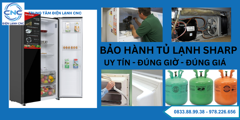 bảo hành tủ lạnh Sharp