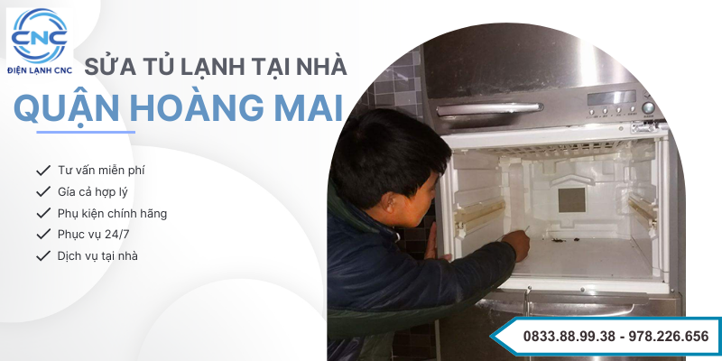 Sửa Tủ Lạnh Tại Nhà Quận Hoàng Mai │Giá Rẻ, 30 Phút Có Mặt 1 sửa tủ lạnh tại nhà quận Hoàng Mai
