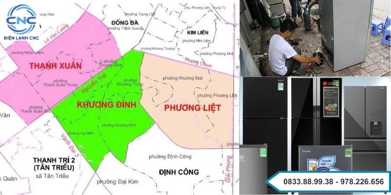 Sửa Tủ Lạnh Tại Nhà Quận Thanh Xuân Giá Rẻ, 100% Uy Tín 3 Sửa tủ lạnh tại nhà quận Thanh Xuân