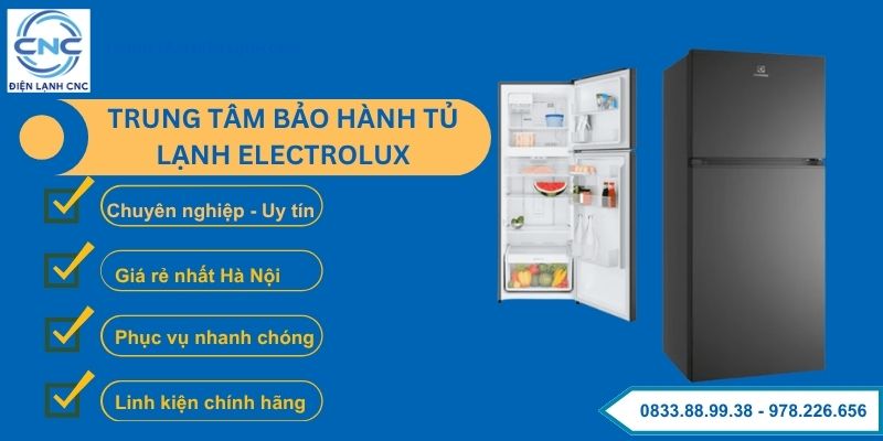 Bảo hành tủ lạnh Electrolux