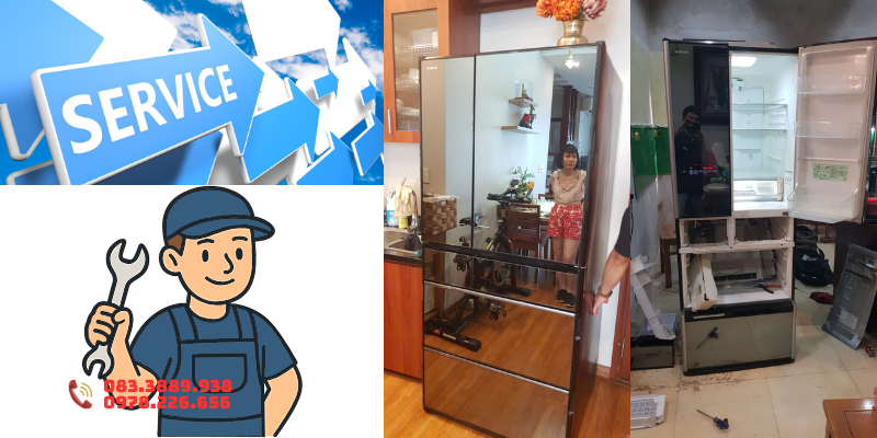 sửa tủ lạnh tại Vinhome An Khánh