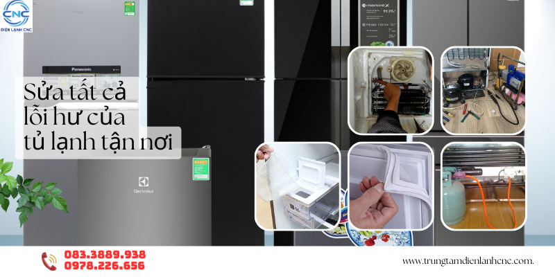 sửa tủ lạnh tại thành phố Vinh Nghệ An