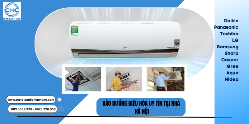 Bảng giá bảo dưỡng điều hòa