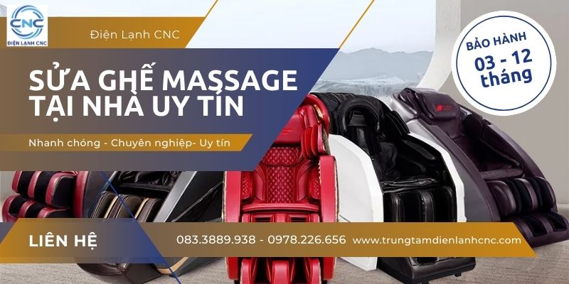 sửa ghế massage