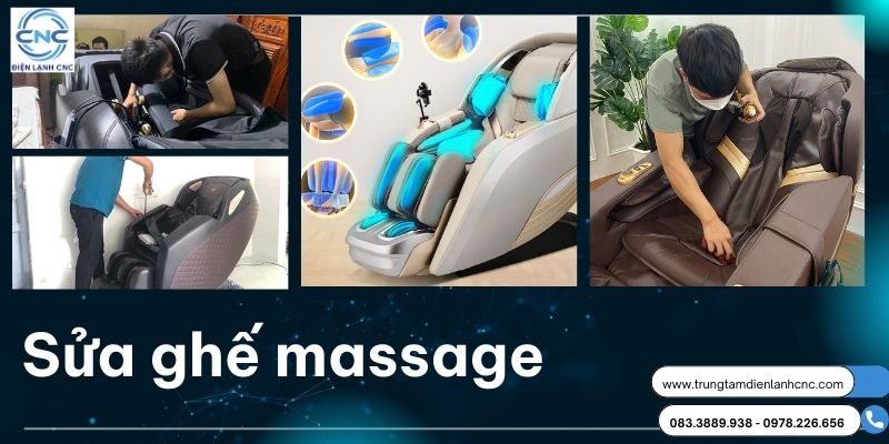 sửa ghế massage