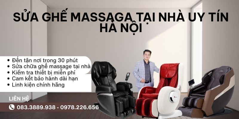 sửa ghế massage