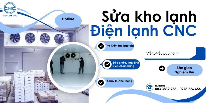 Sửa Kho Lạnh Tận Nơi Hà Nội Giá Rẻ Bảo Hành 12 Tháng 3 sửa kho lạnh