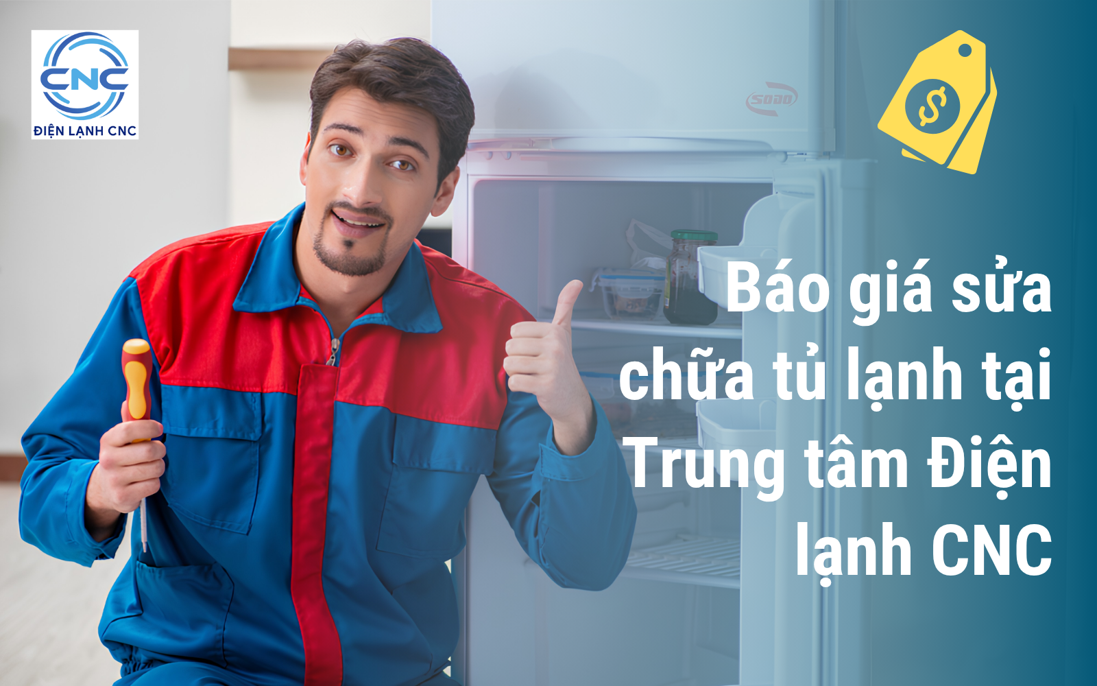 Bảng giá sửa tủ lạnh Gaggenau tại Trung tâm Điện lạnh CNC