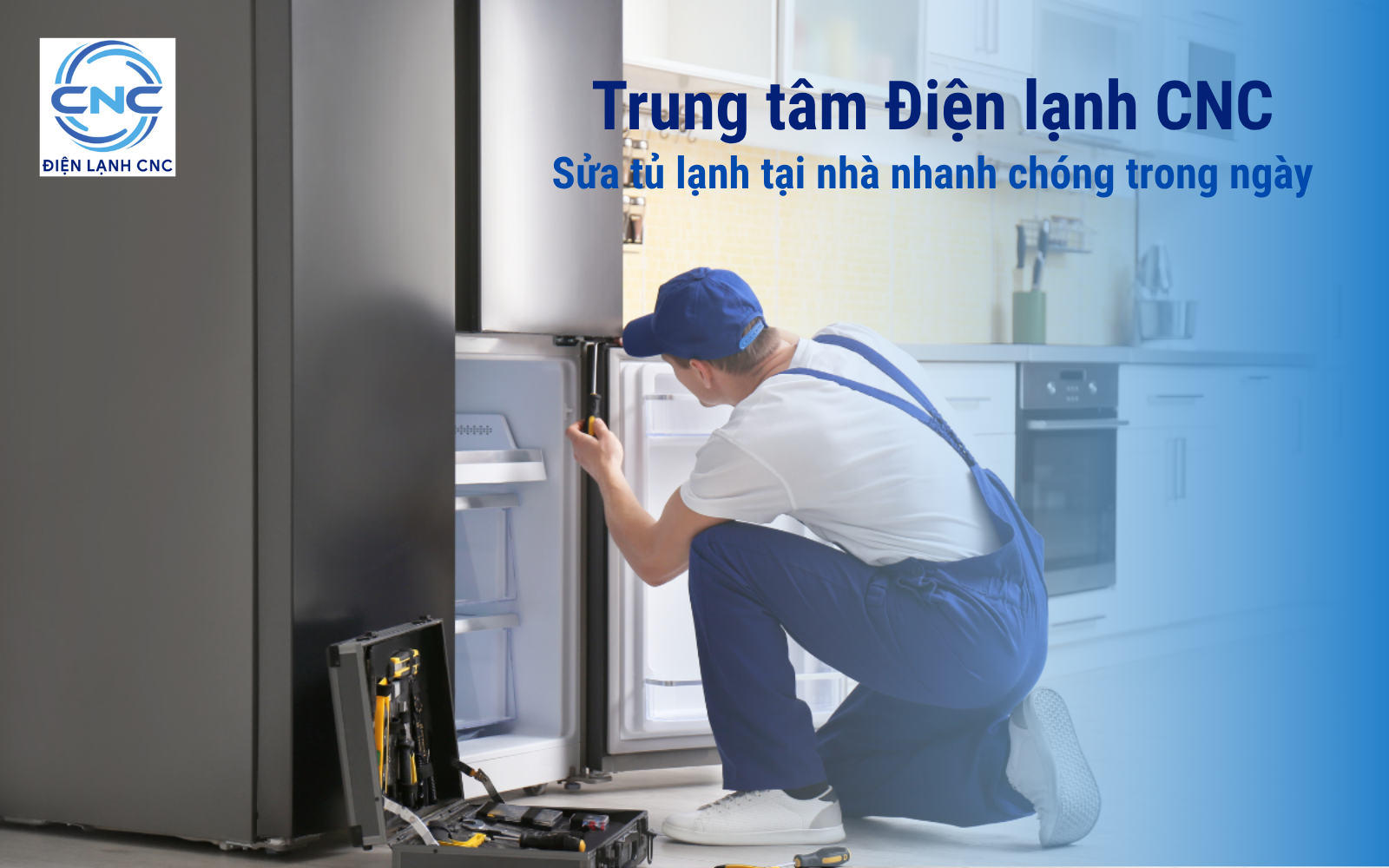 Trung tâm Điện lạnh CNC tậm tâm với nghề