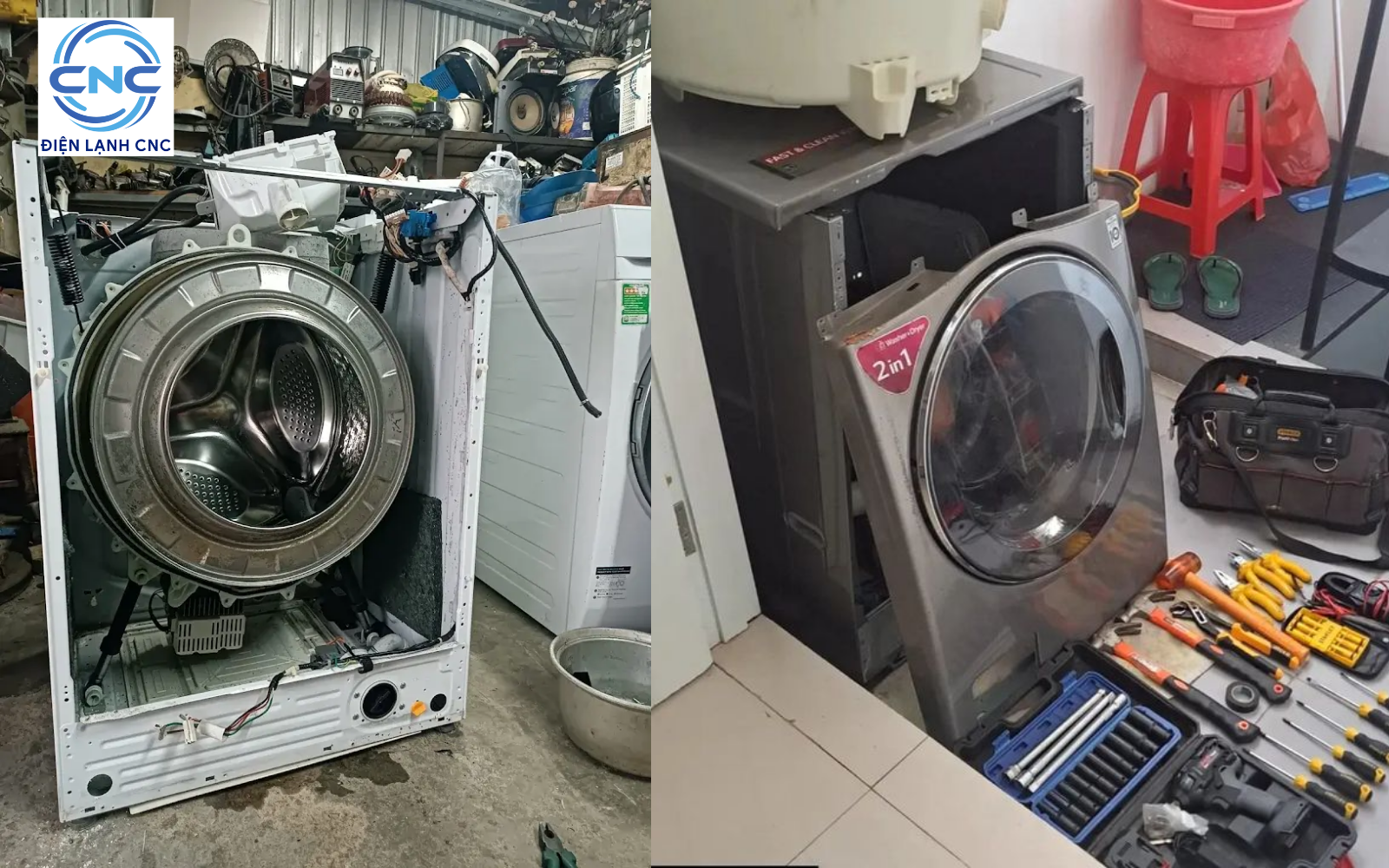 Bảo hành máy giặt Whirlpool bị hỏng