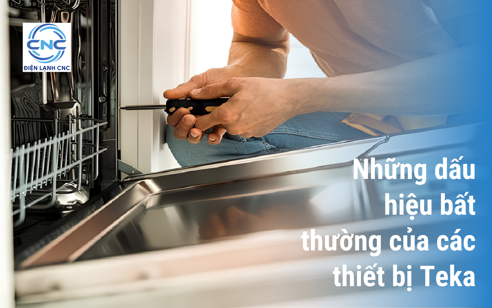 Những dấu hiệu bất thường hay gặp của các thiết bị Teka